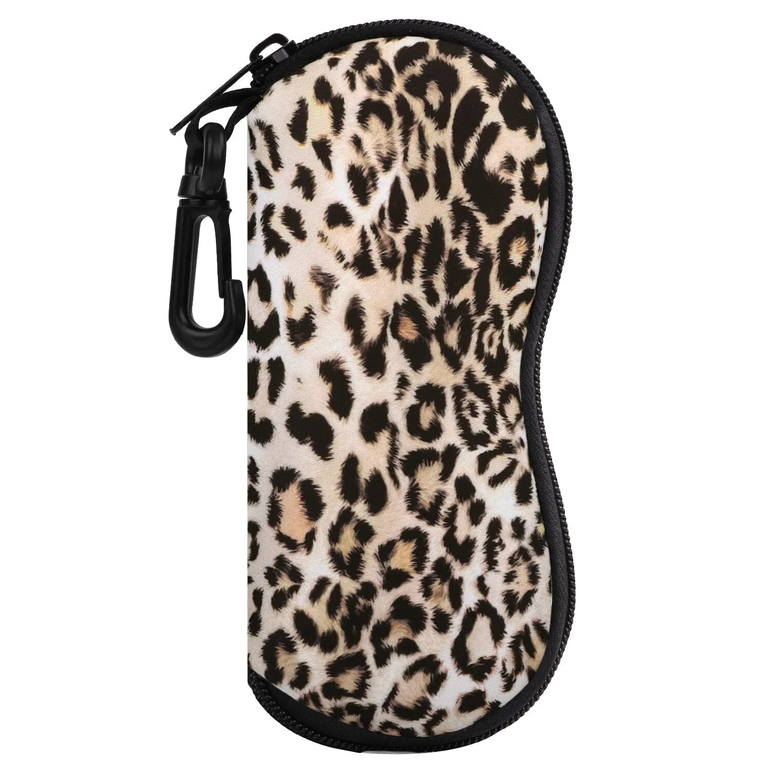 1pc Portable Eyewear Cases Cover Sunglasses Soft Case for Women Men Glasses Box with Lanyard Zipper Eyeglass Cases Protector