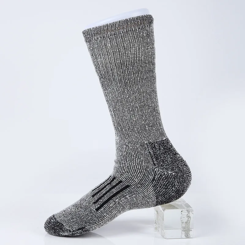 4 Pairs Wool Socks Men's Women's Hiking Socks Soft Skin-friendly Breathable Sports Socks