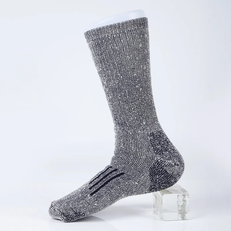 4 Pairs Wool Socks Men's Women's Hiking Socks Soft Skin-friendly Breathable Sports Socks