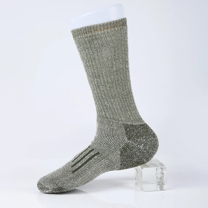 4 Pairs Wool Socks Men's Women's Hiking Socks Soft Skin-friendly Breathable Sports Socks