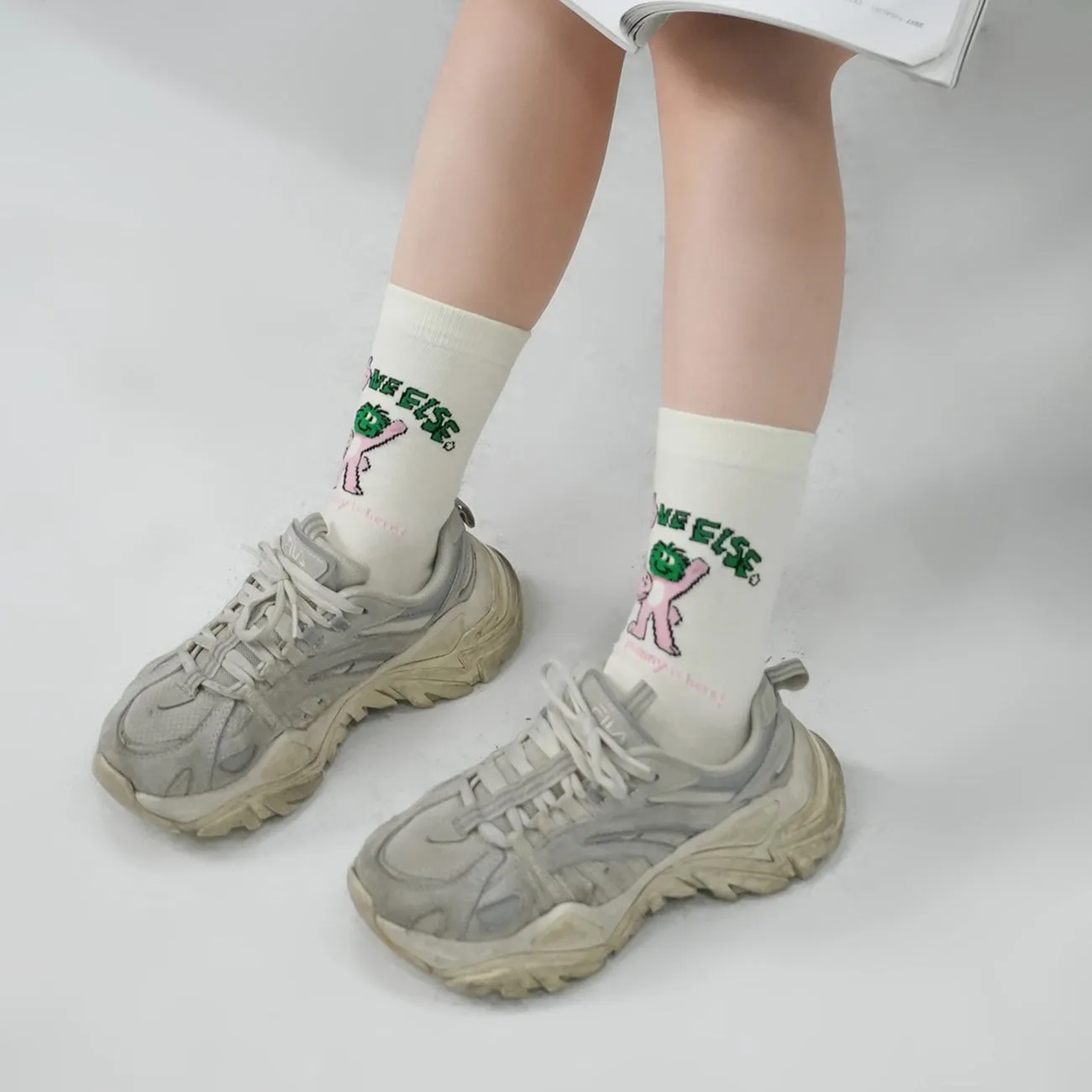 Bunny In Here Ankle Socks
