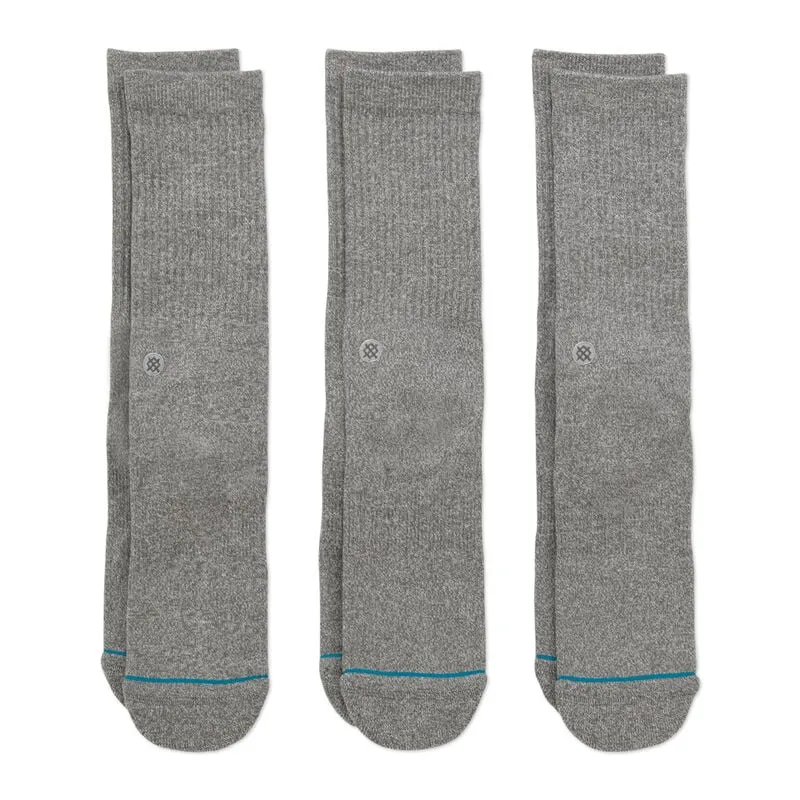 Icon Crew Socks 3 Pack