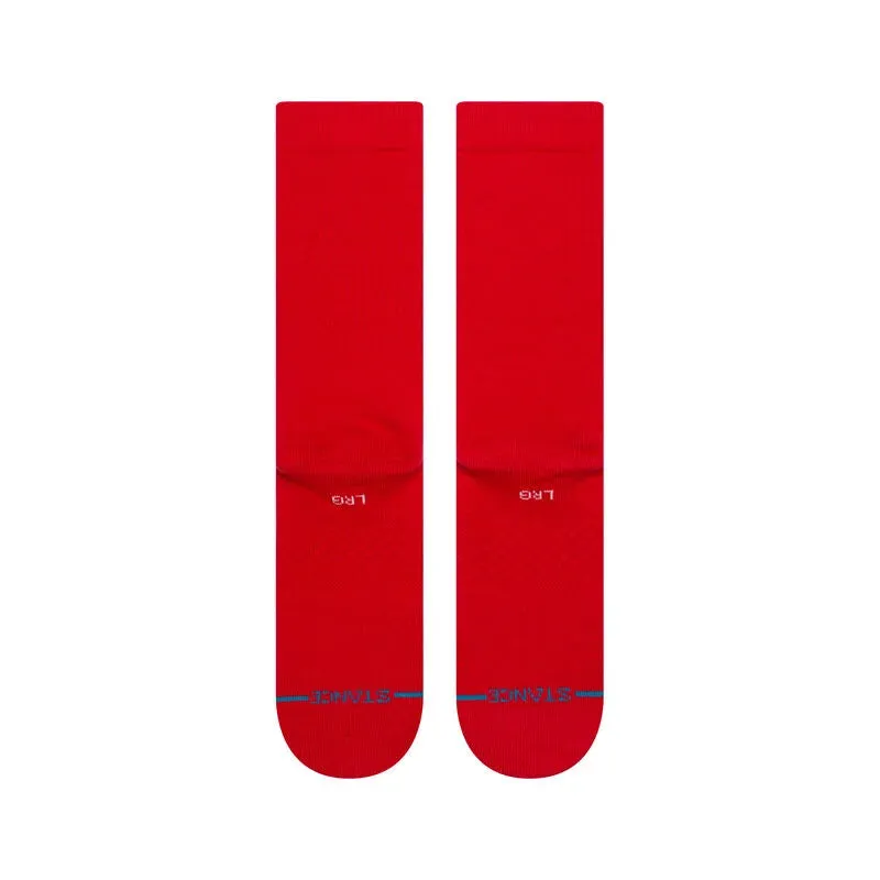 Icone Crew Socks Red - Stance