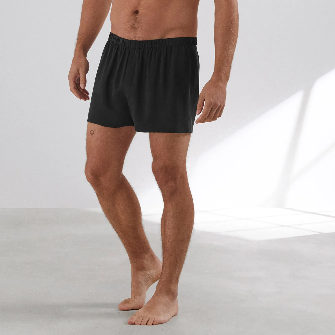 Men's Washable Silk Boxer