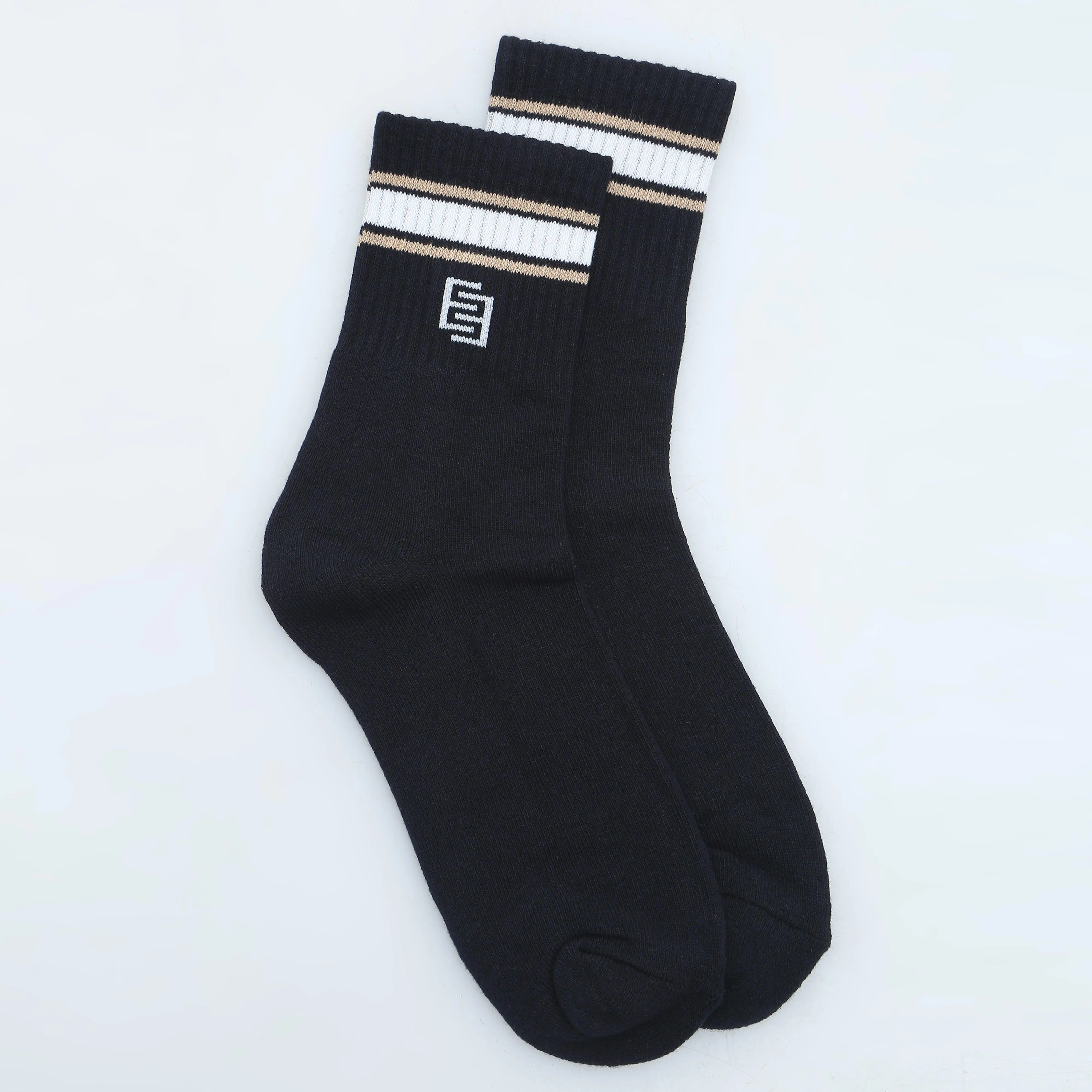 Mid Calf Socks - Sorted Colors Pack of 4