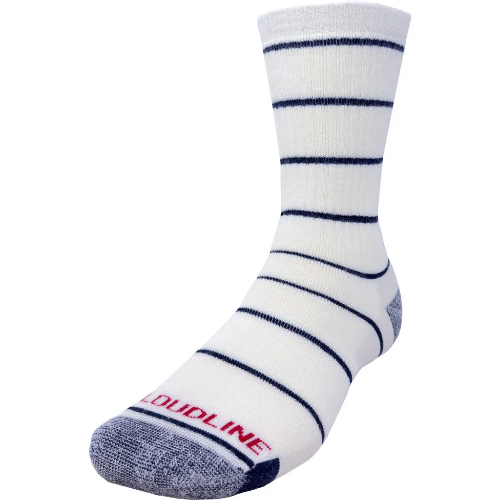 Pinstripe Hiking Sock - Medium Cushion