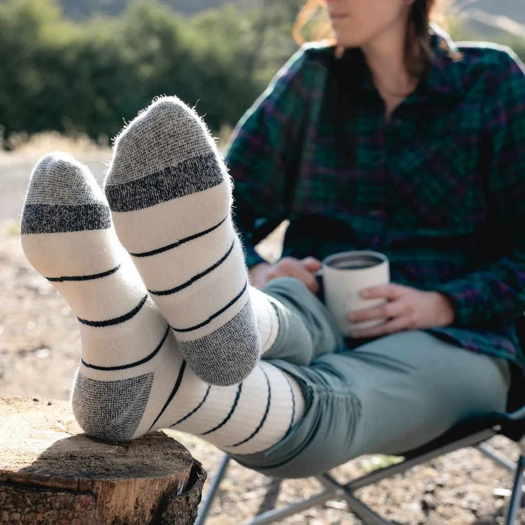 Pinstripe Hiking Sock - Medium Cushion