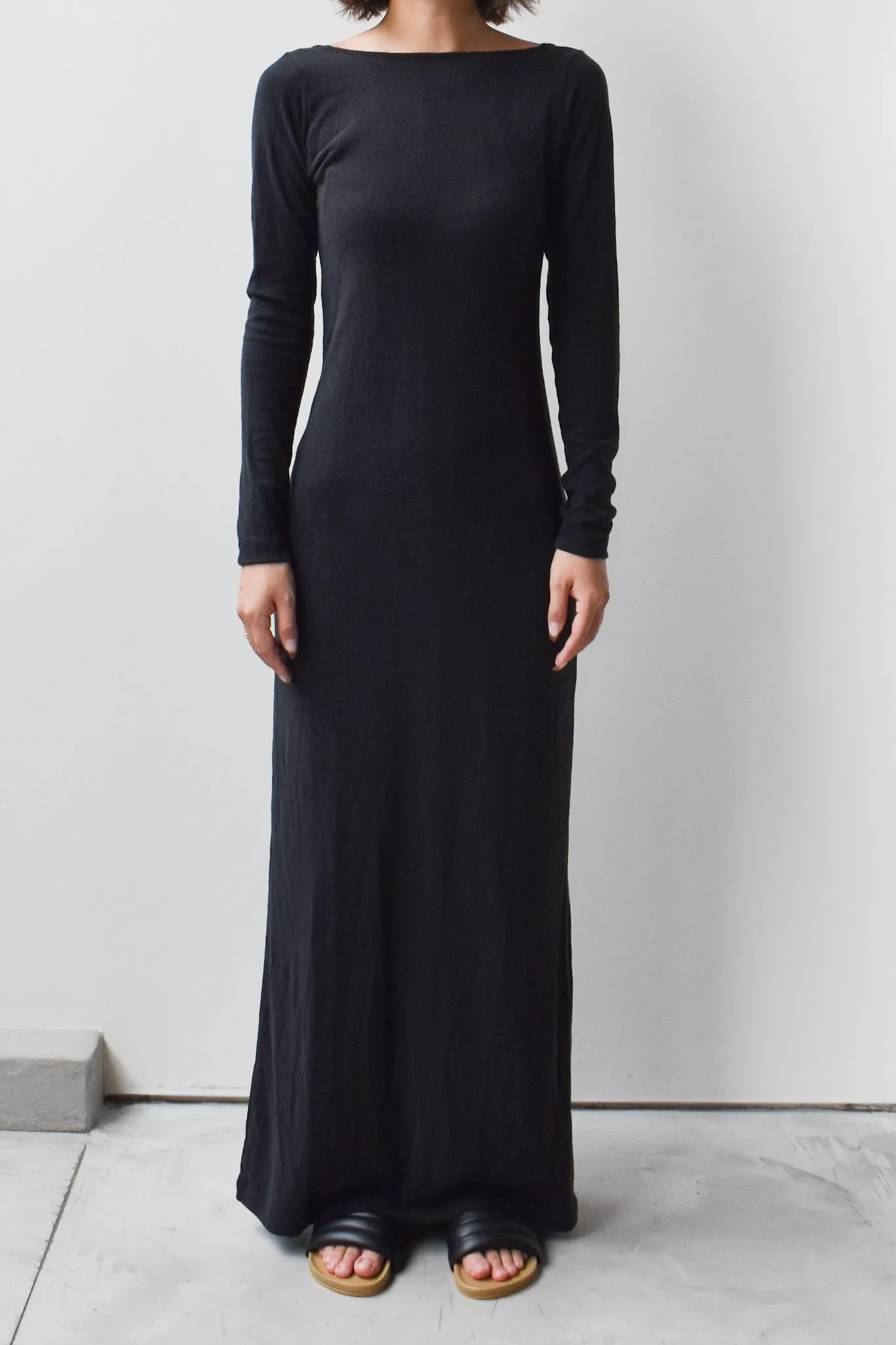 Silk LS Dress