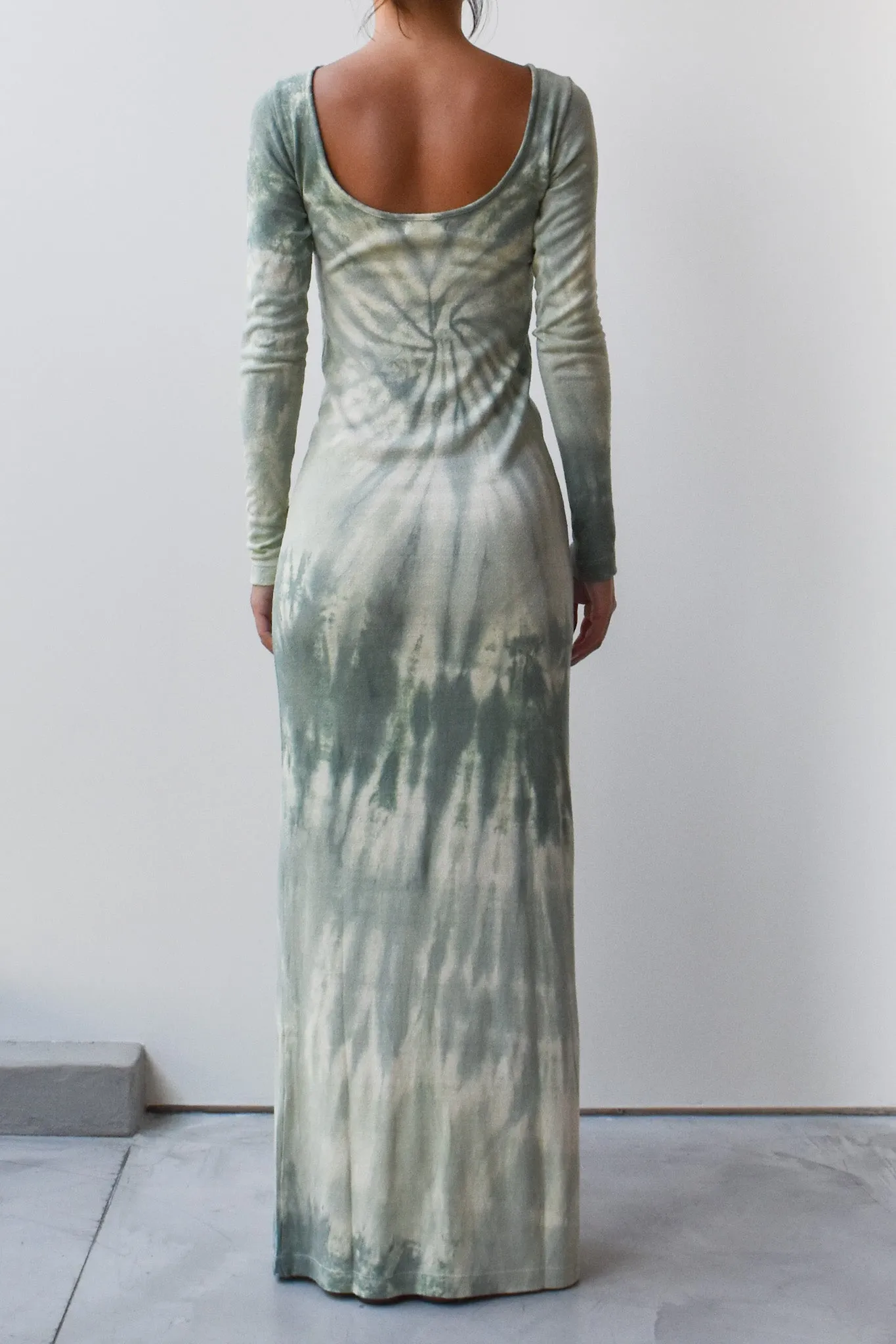 Silk LS Dress