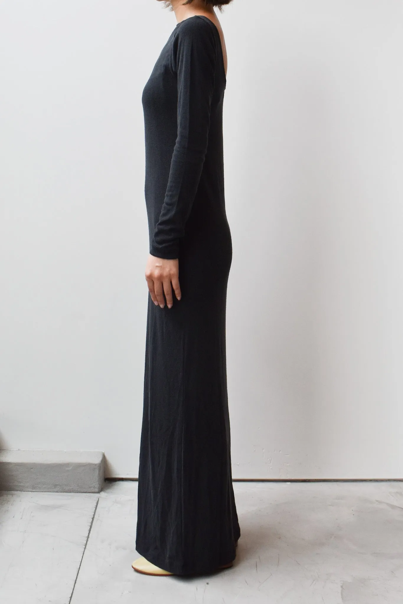 Silk LS Dress