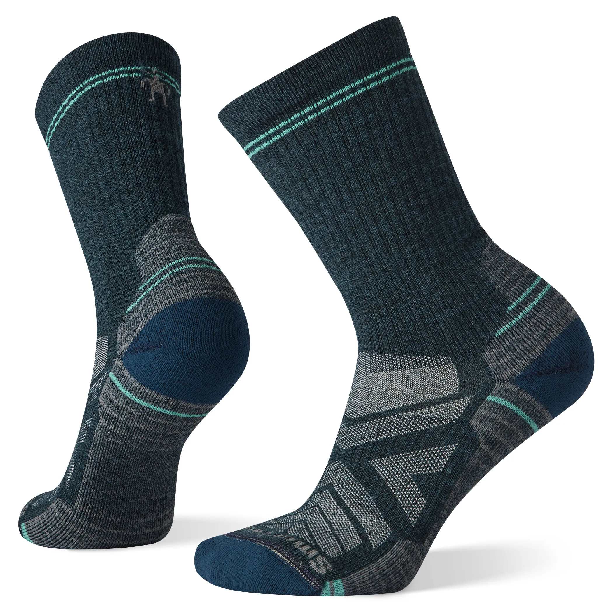 Women's Smartwool Hike Crew Socks Color: Twilight Blue